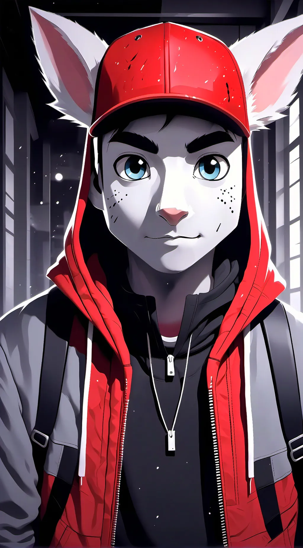 ai character: Via  background