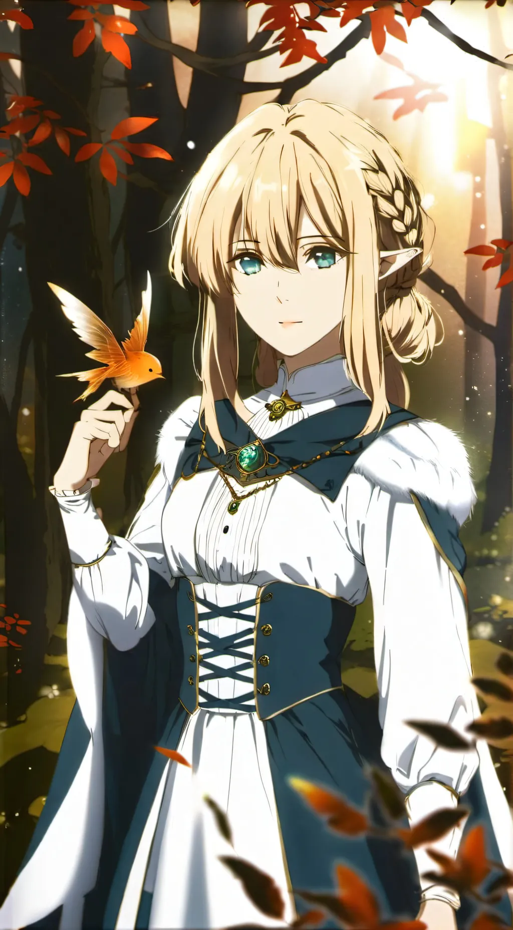 ai character: Sylvia  background