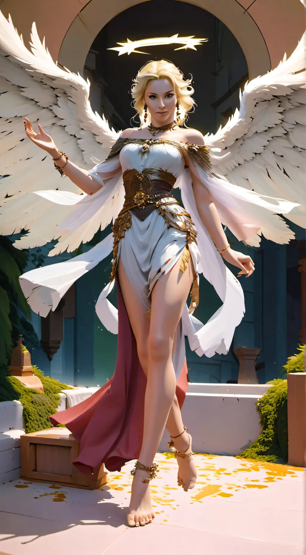 ai character: Nii Yugito (Angel) background