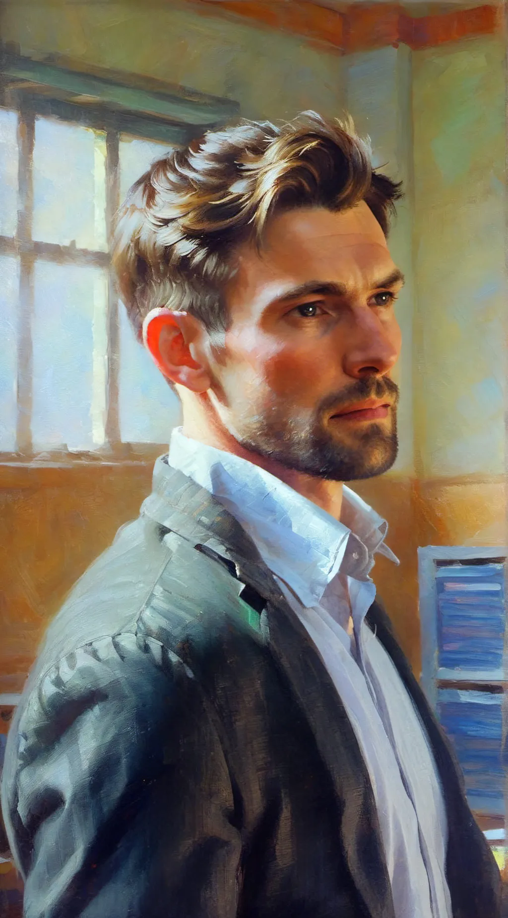 ai character: Evan Reynolds background