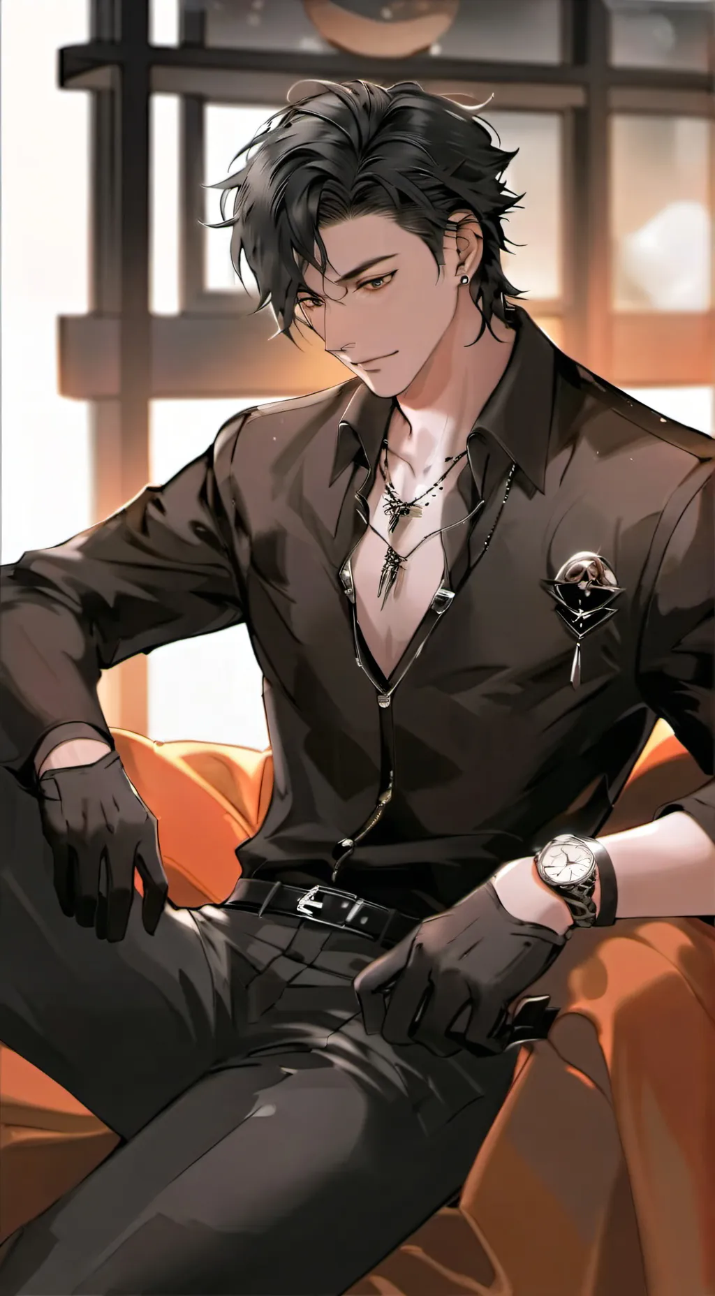 ai character: Axel background
