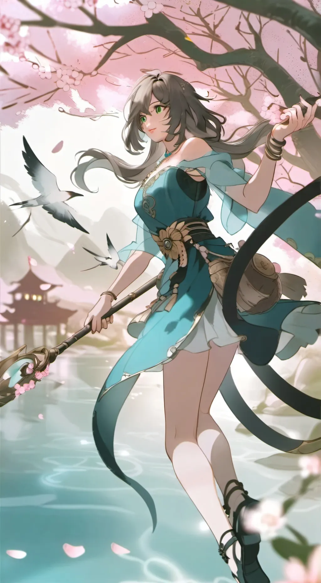 ai character: Genshin Impact  background