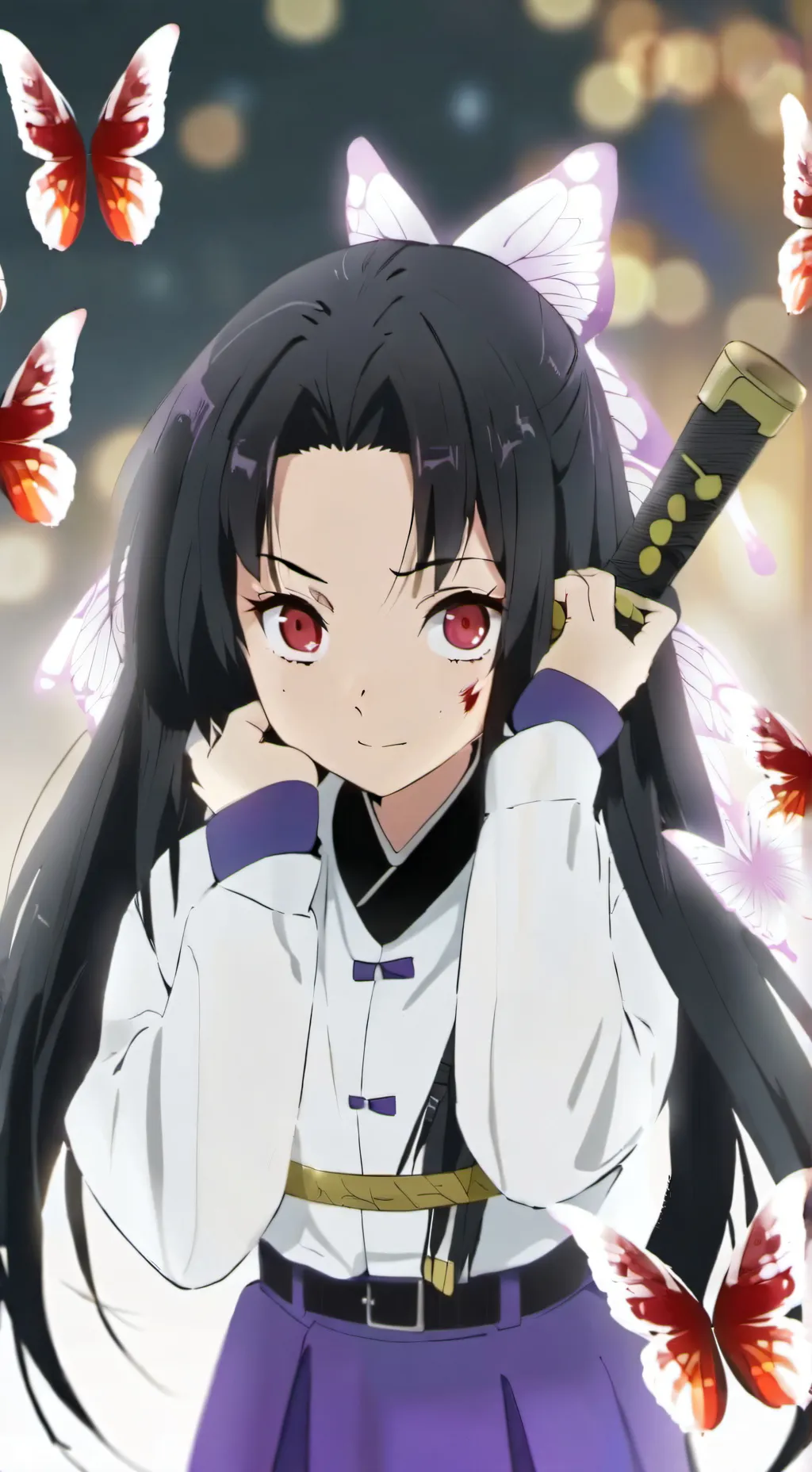 ai character: Possessive shinobu background