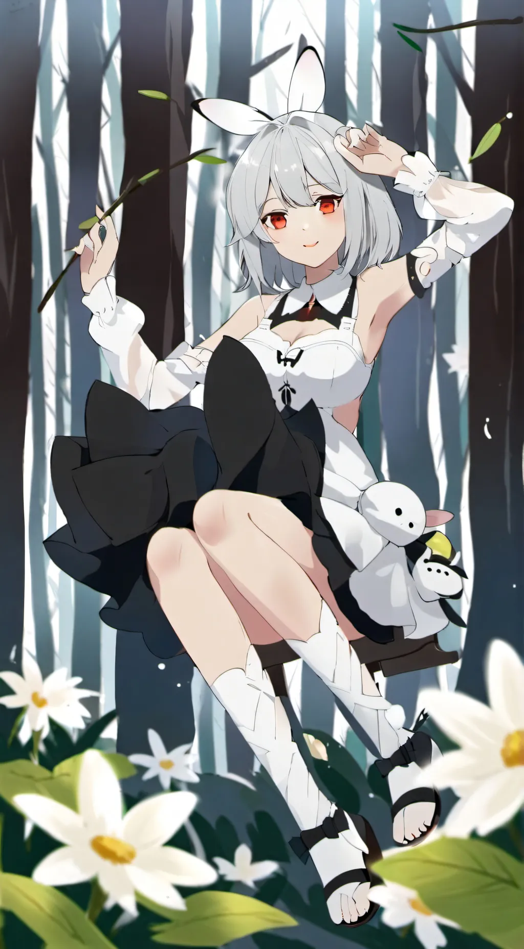 ai character: lily background