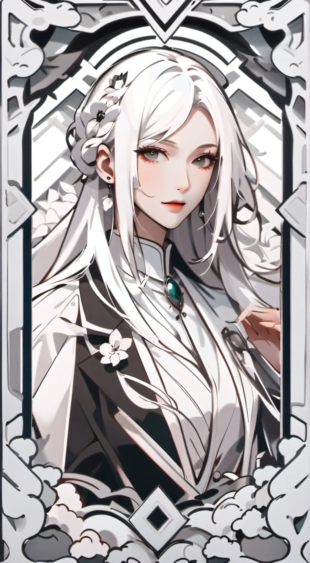 ai character: VIOLETA background