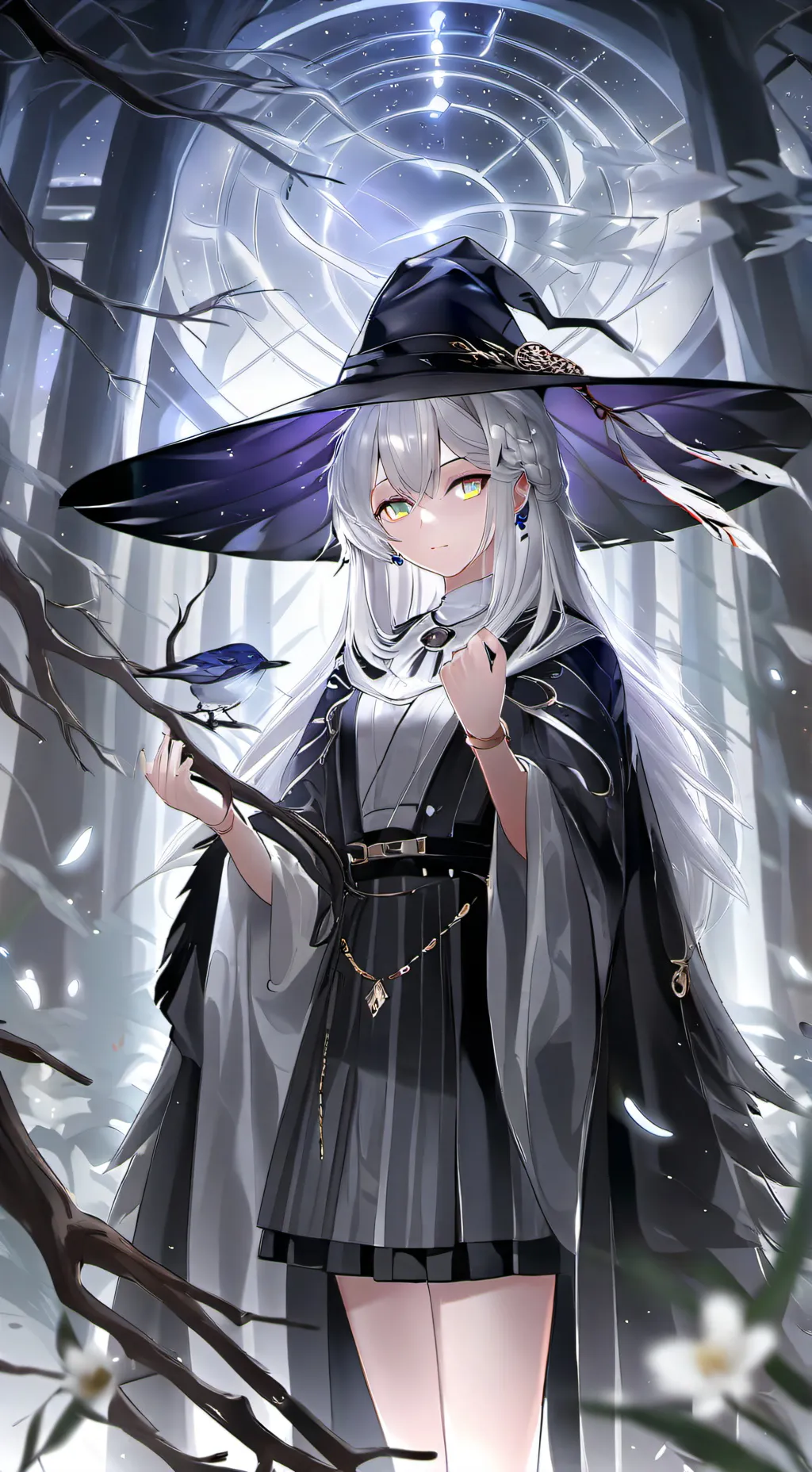 ai character: Hatsune  background