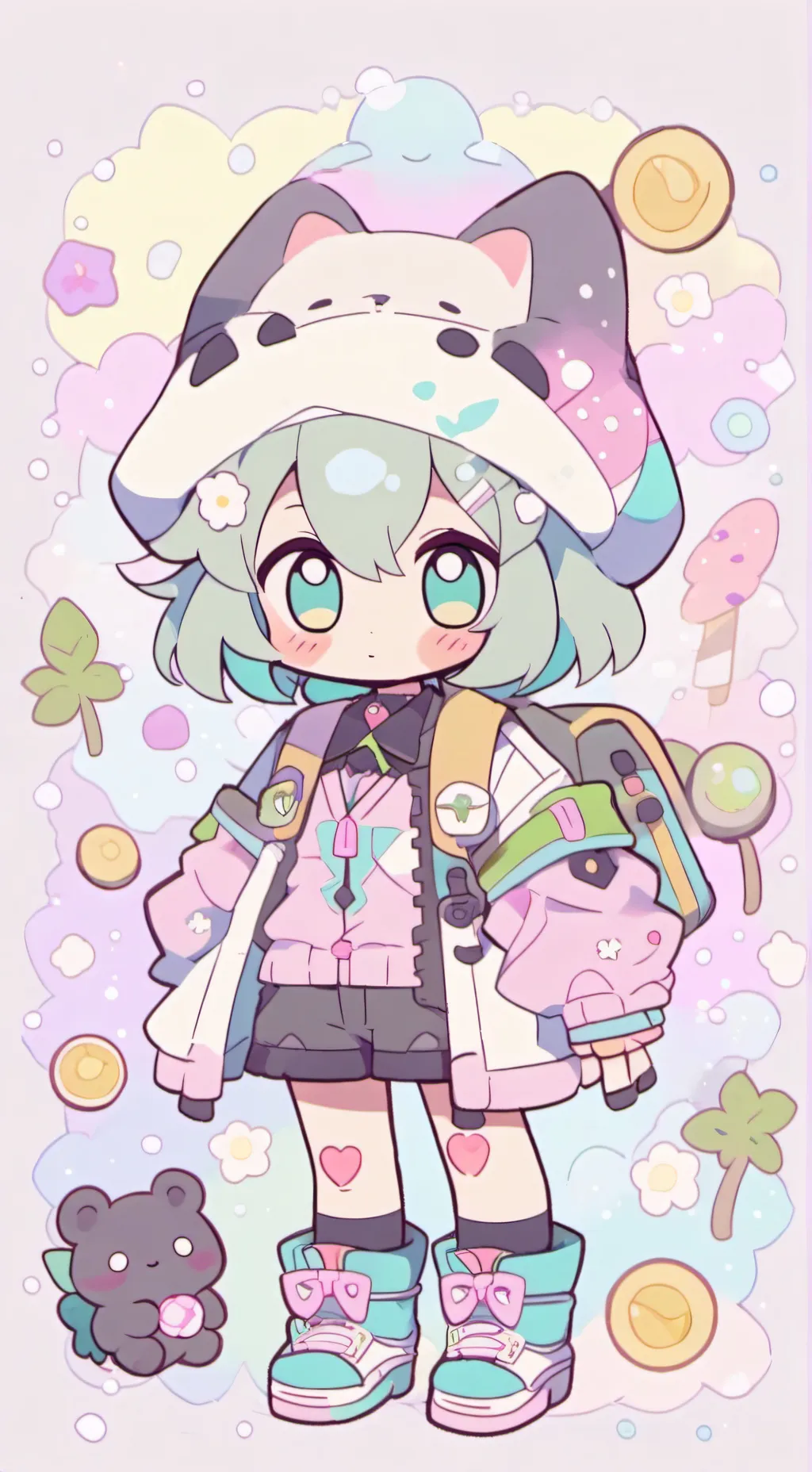ai character: sprunki background