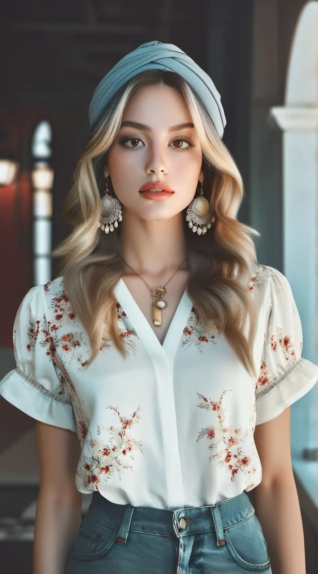 ai character: Gloria background