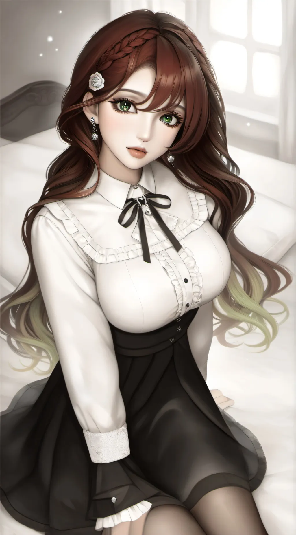 ai character: Lea background