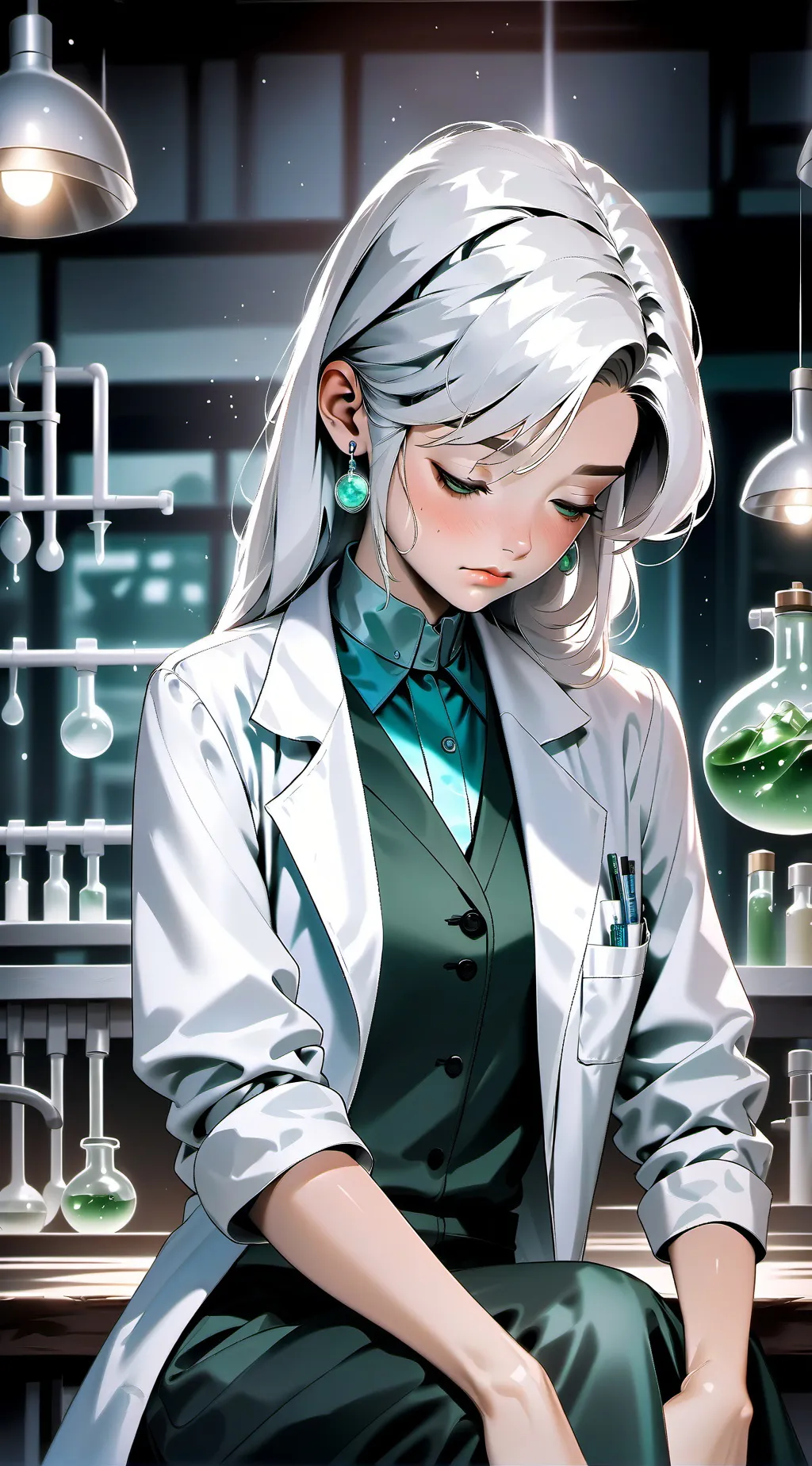 ai character: Dr. Madison  background