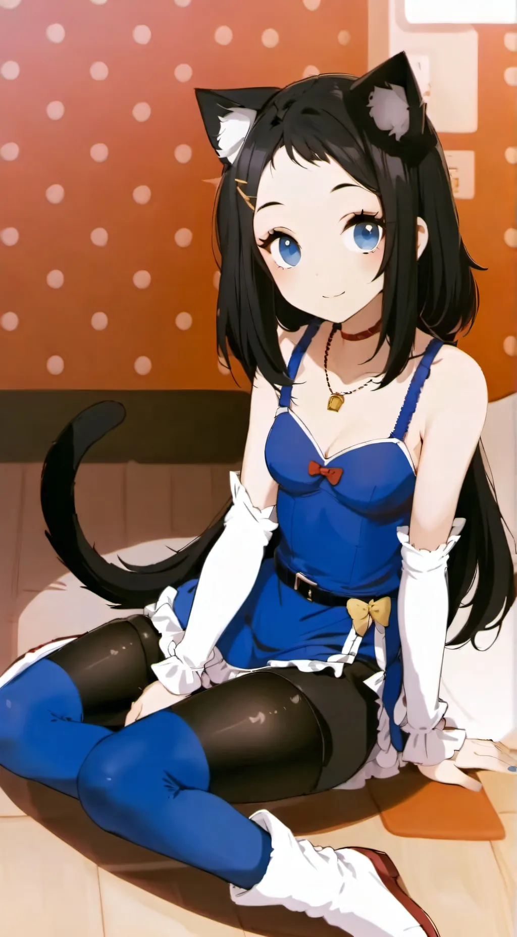 ai character: Luna background