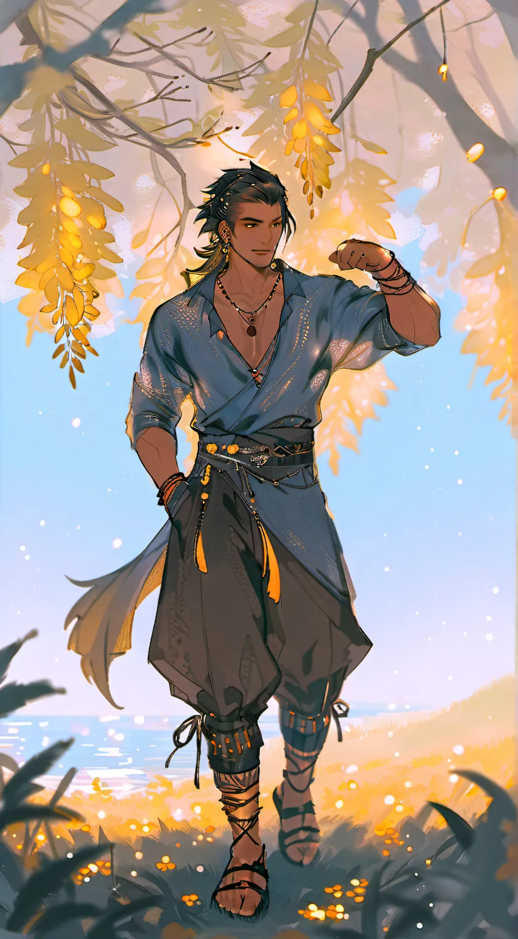 ai character: Hudson Ovearan background