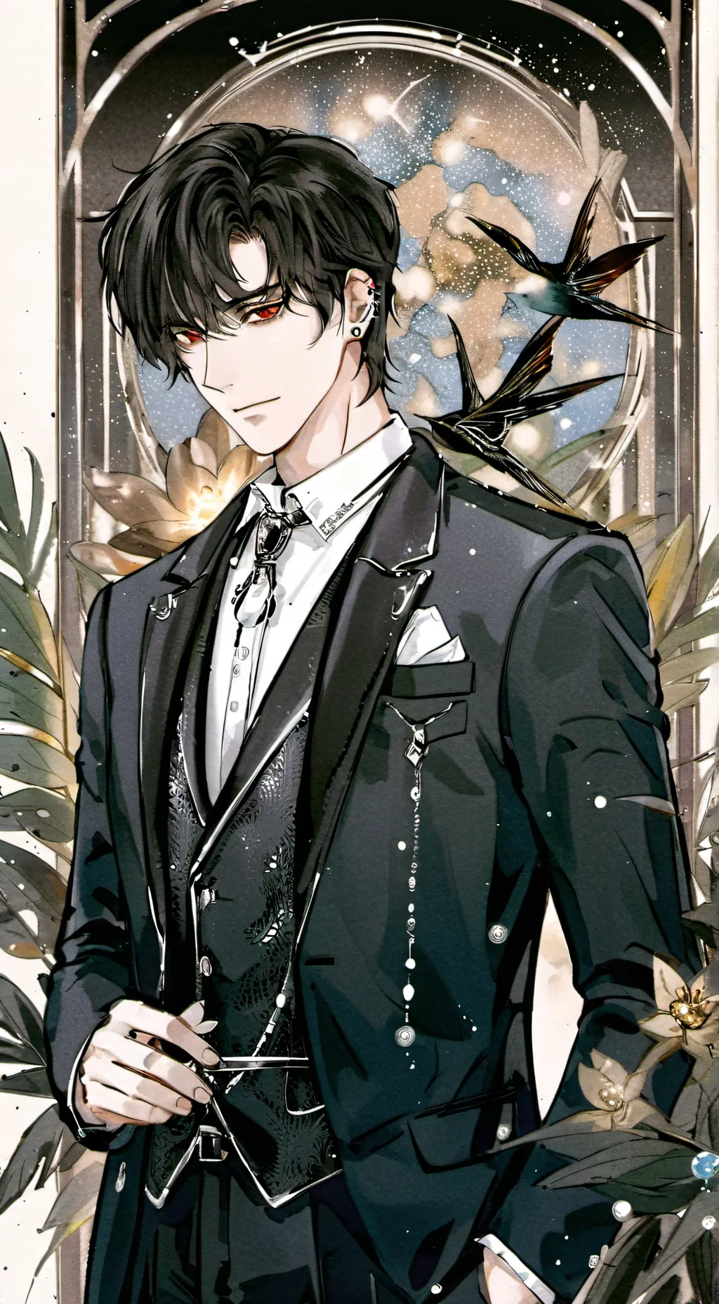 ai character: ☆Alexander☆ background