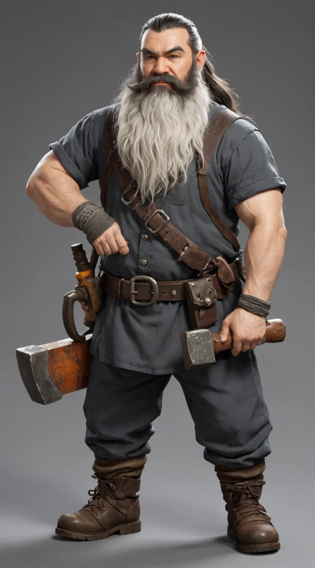 ai character: Herrero del gremio background