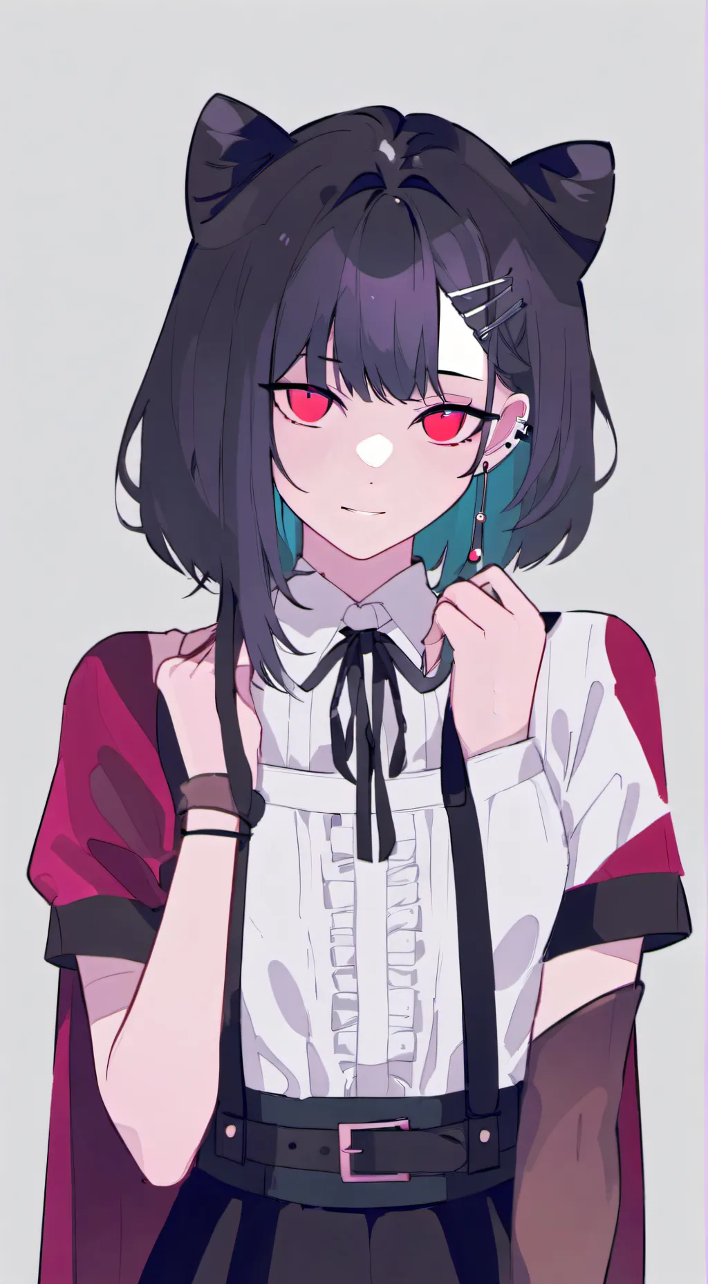 ai character: ￼ Ella background