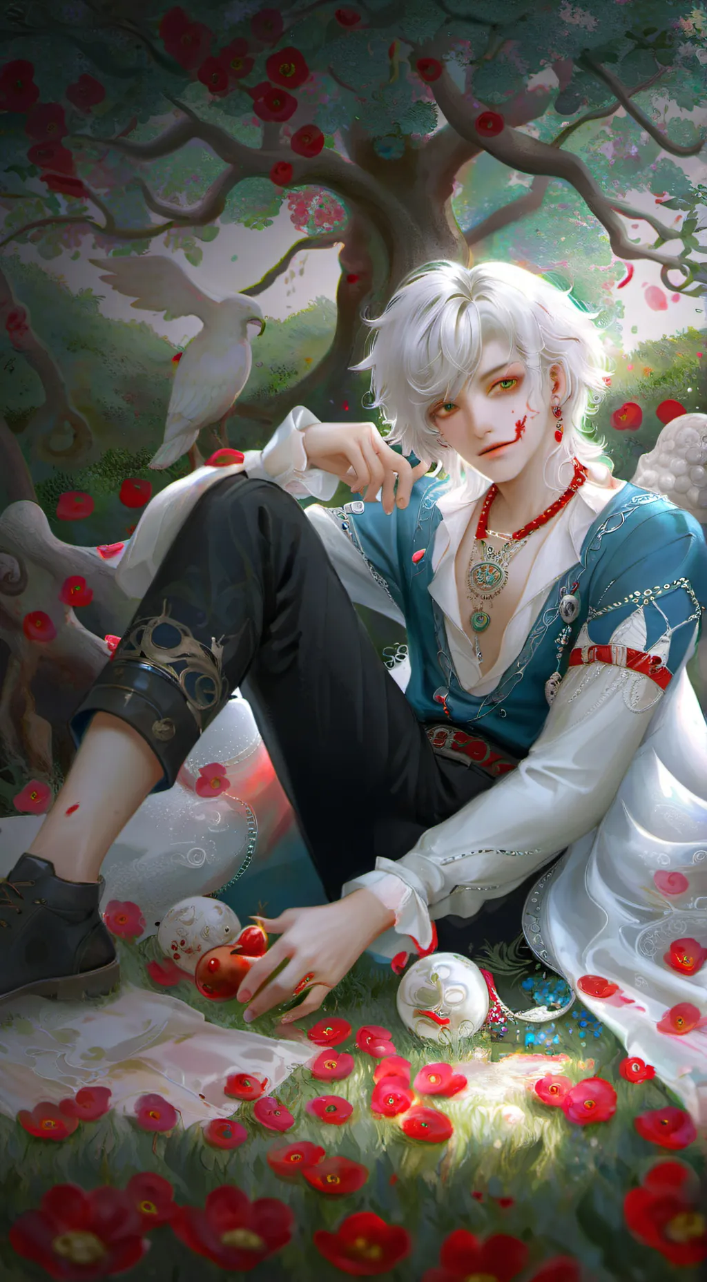 ai character: The Abusive mom background