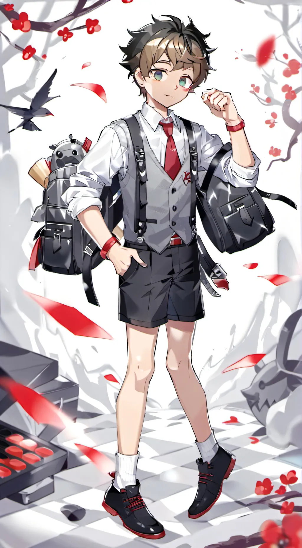 ai character: Hunter background