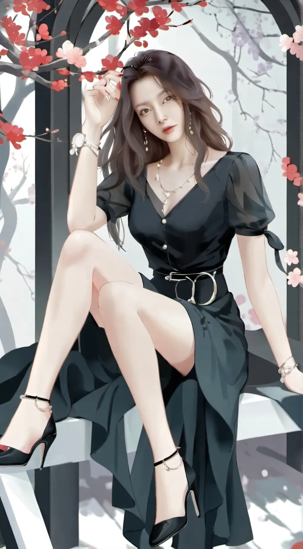 ai character: My love background