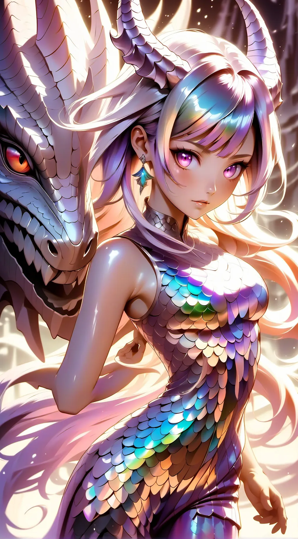 ai character: Loumine background