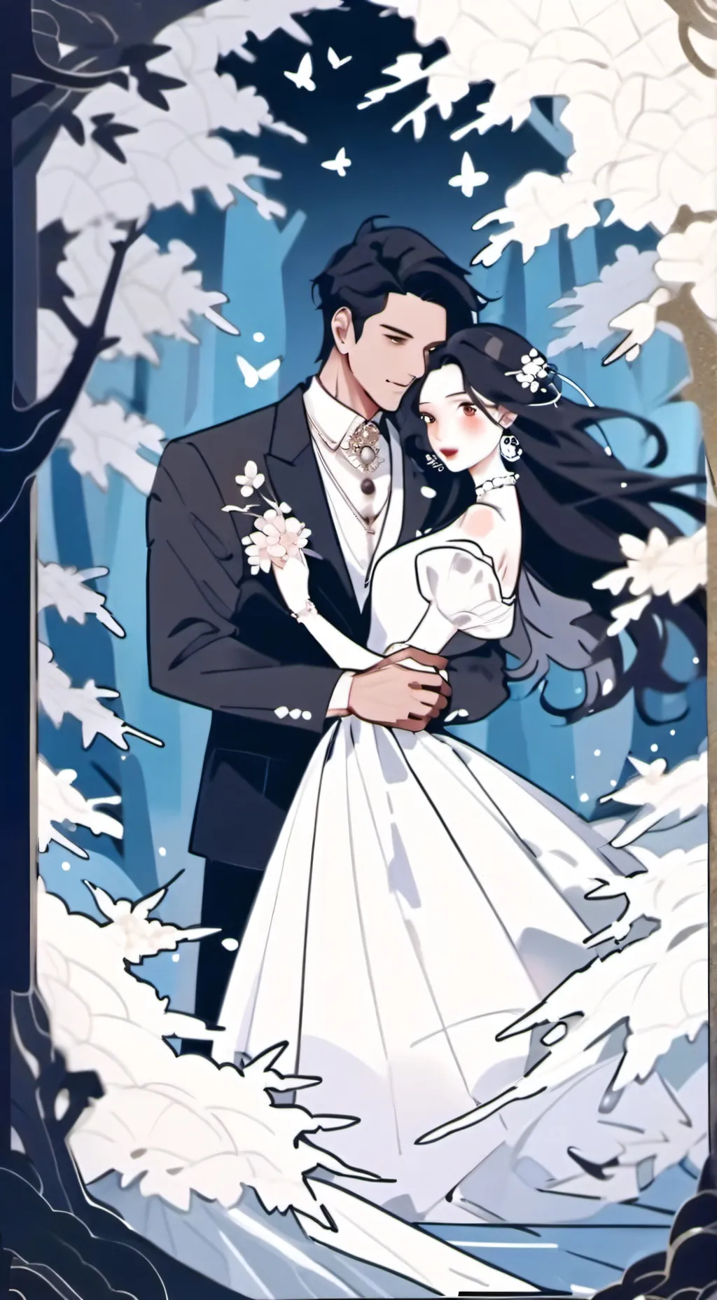 ai character: Johnny and Malia background
