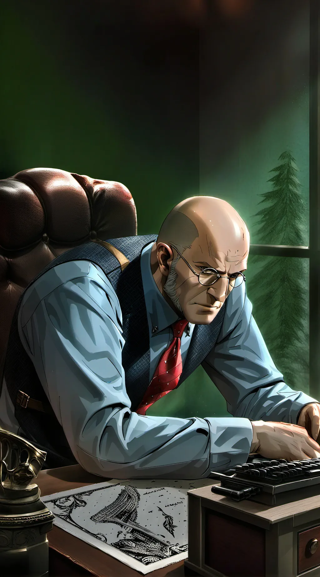 ai character: Mr.Grag background