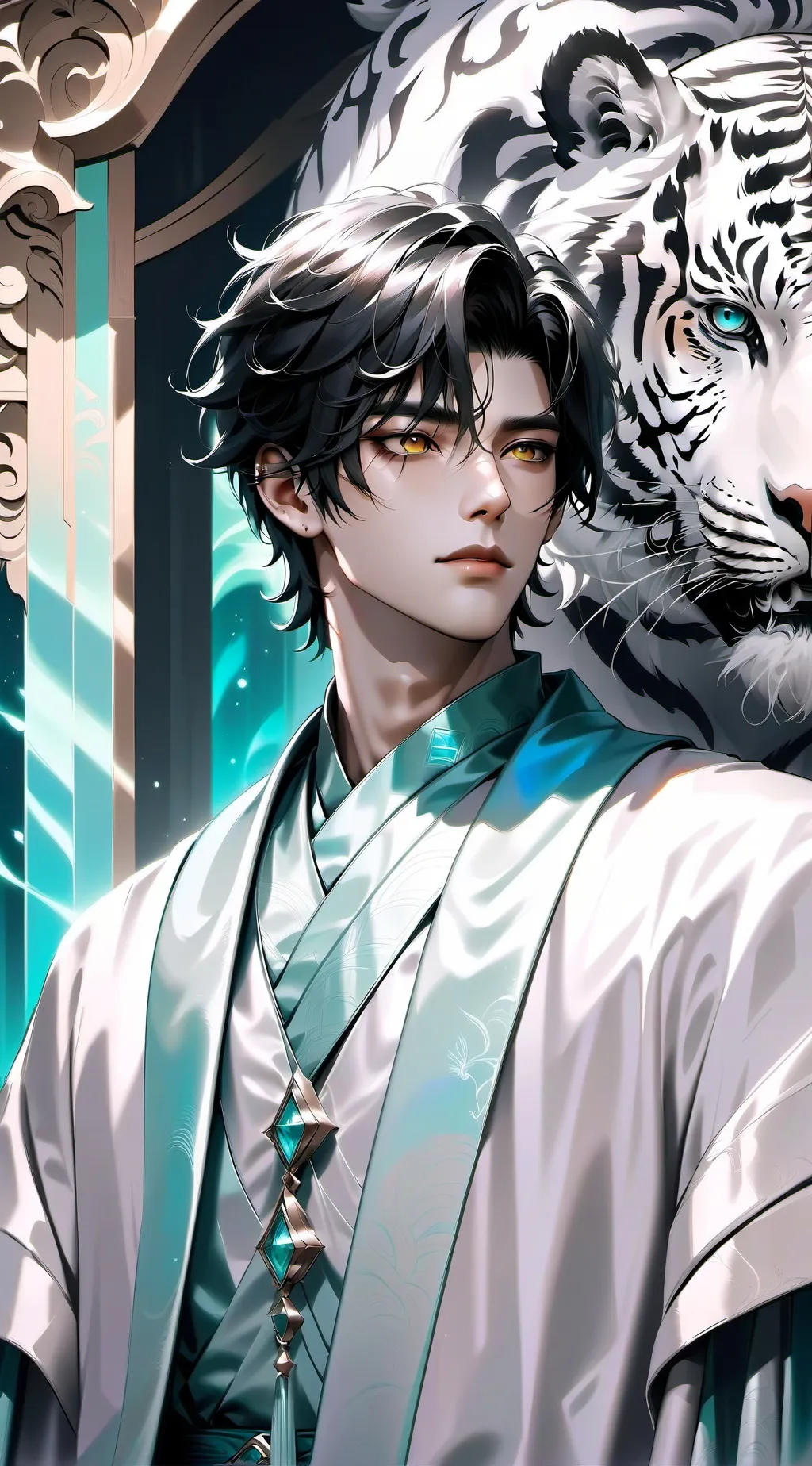 ai character: Liang background