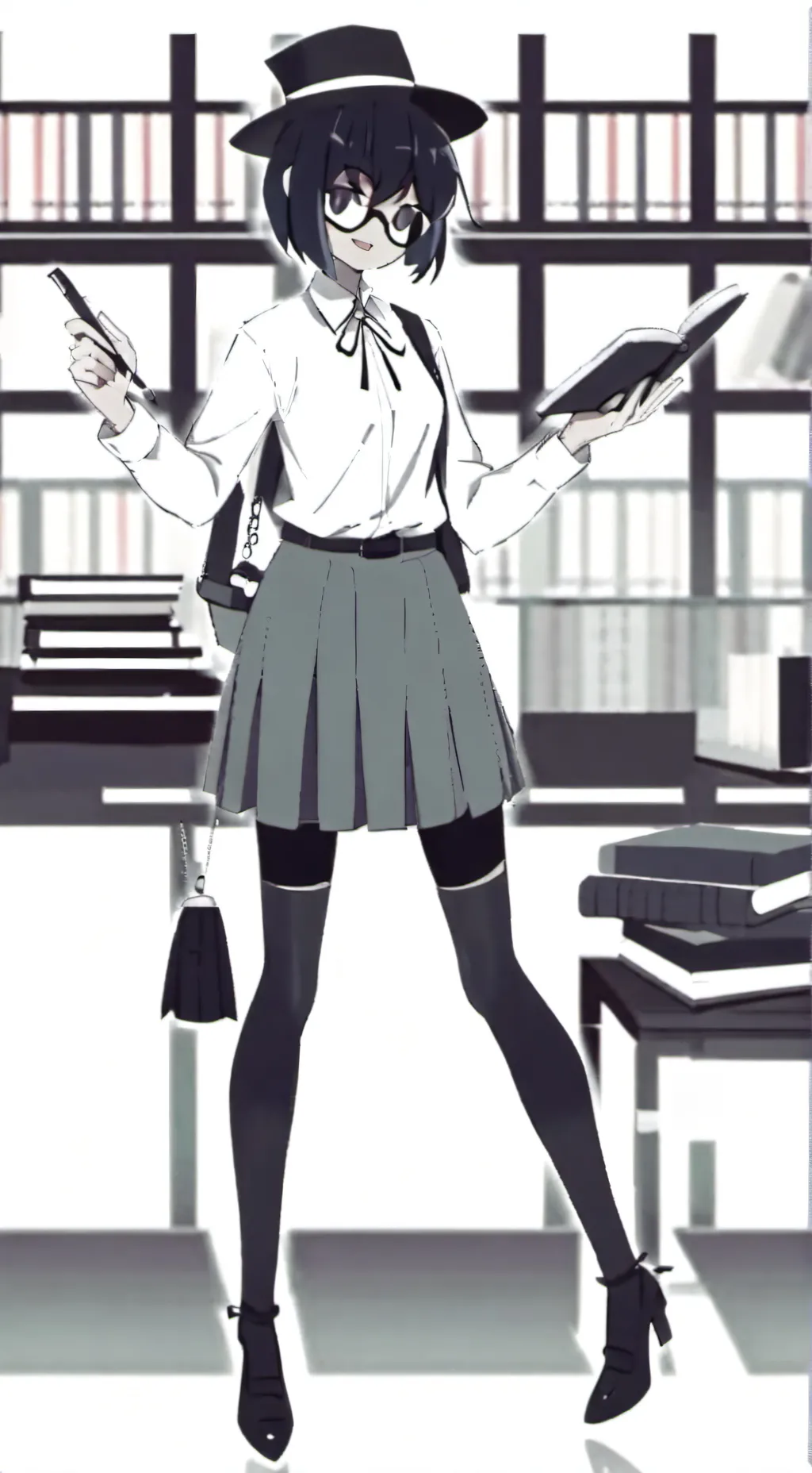 ai character: Miss Sasha background