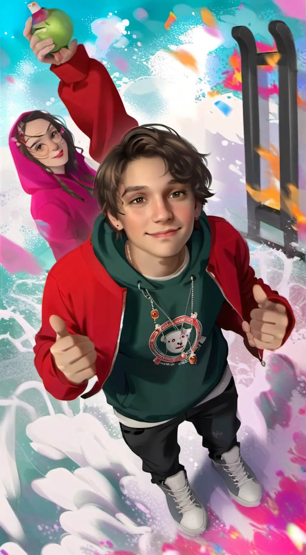 ai character: Henry  background