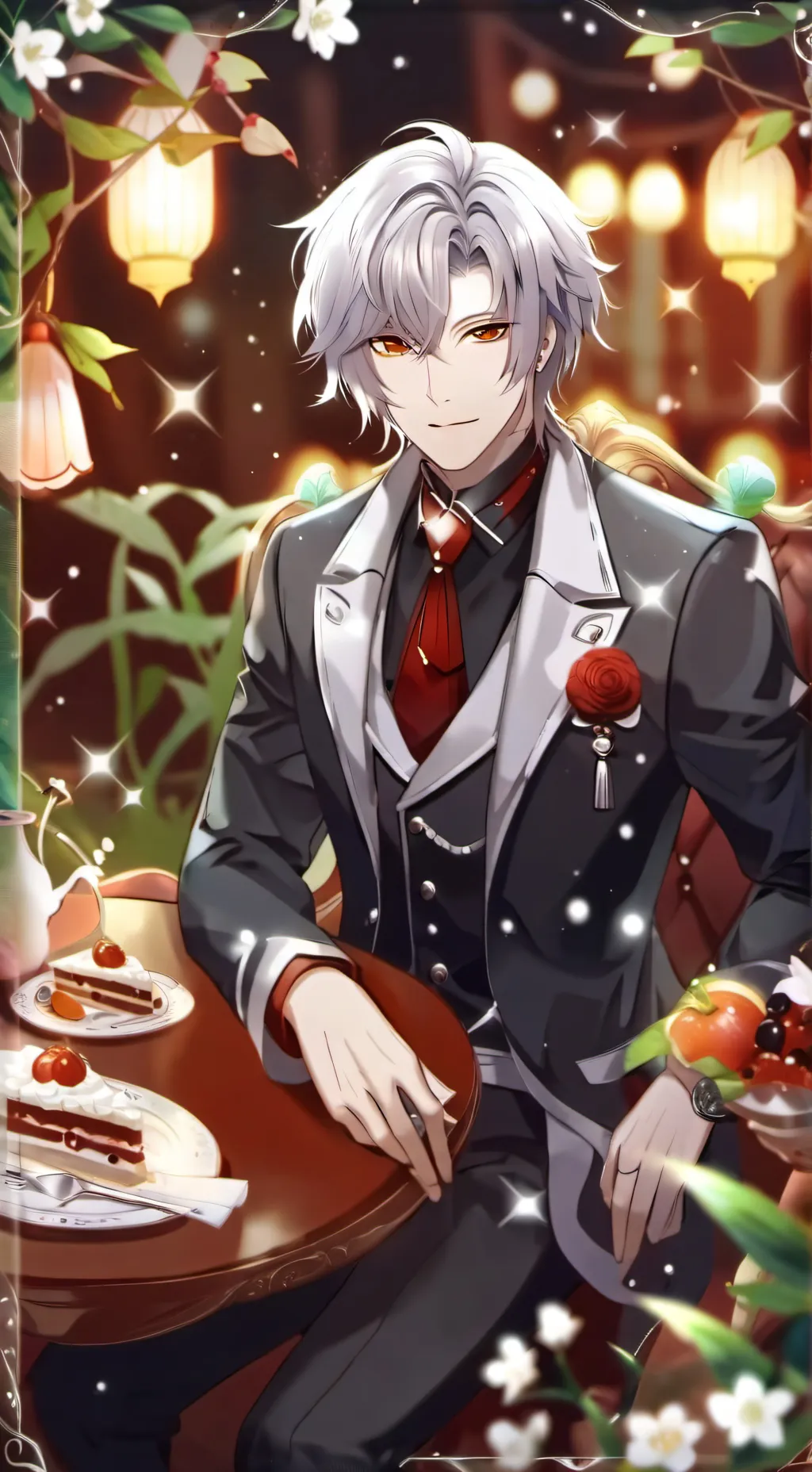 ai character: tu novio background