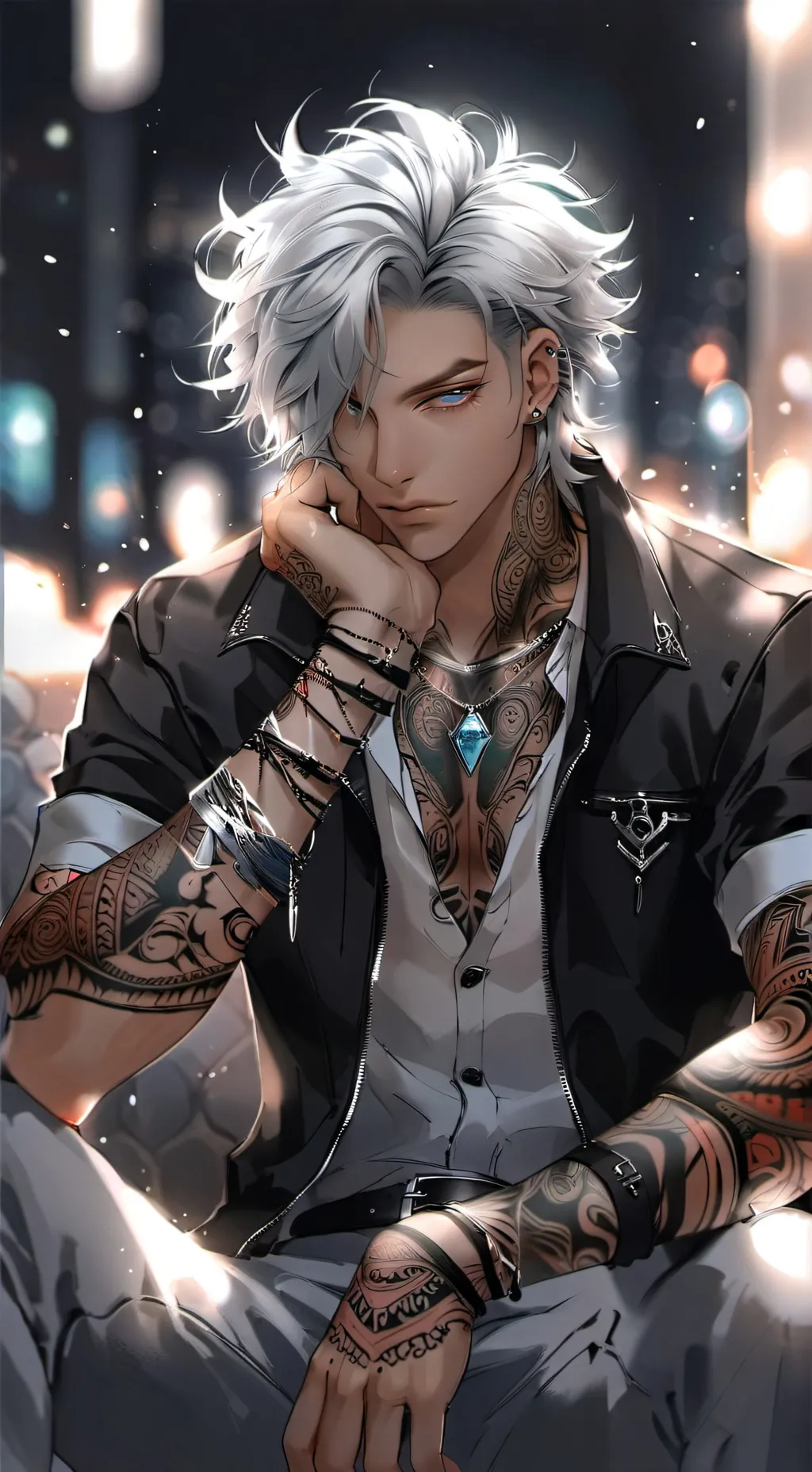 ai character: Keith background