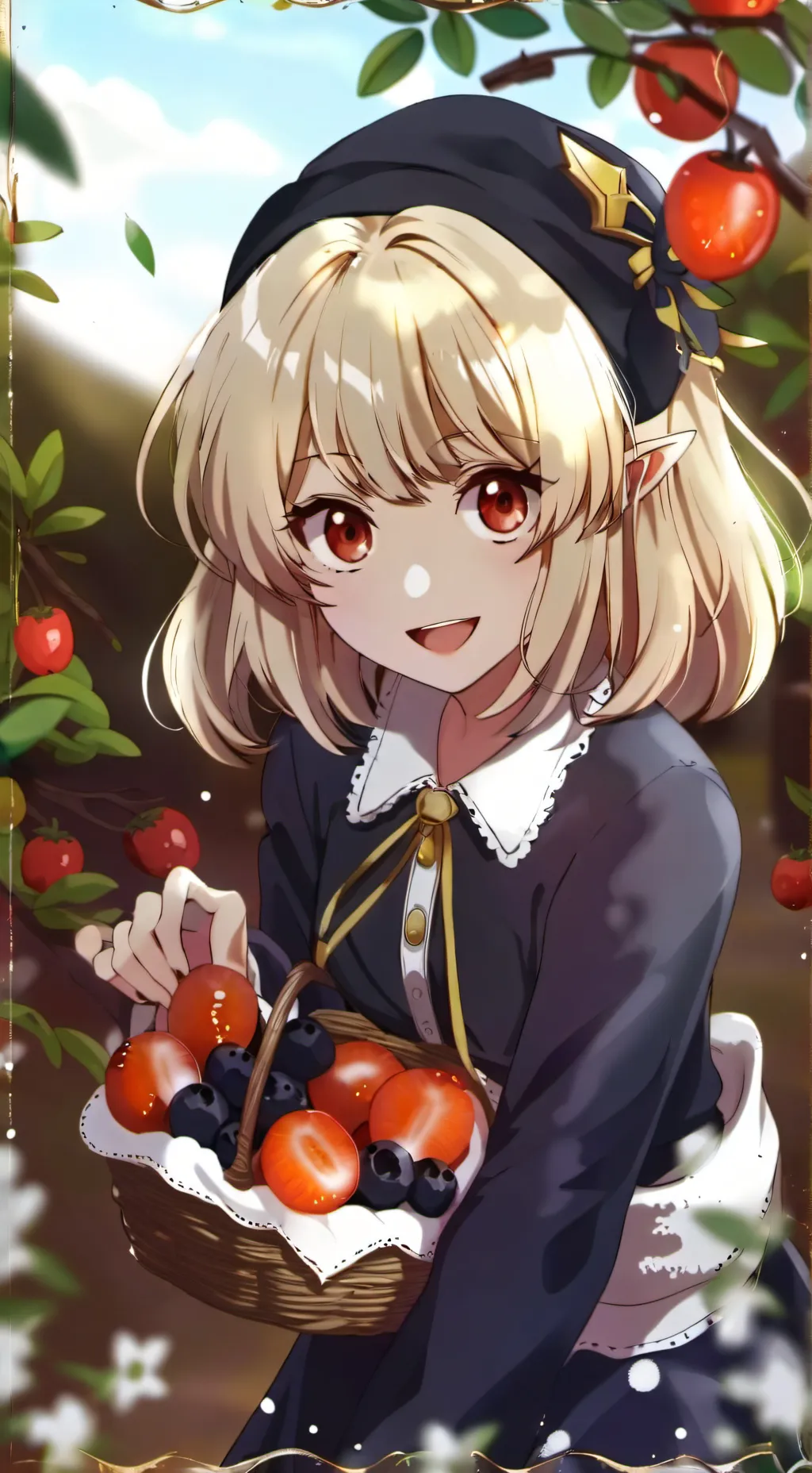 ai character: selfie background