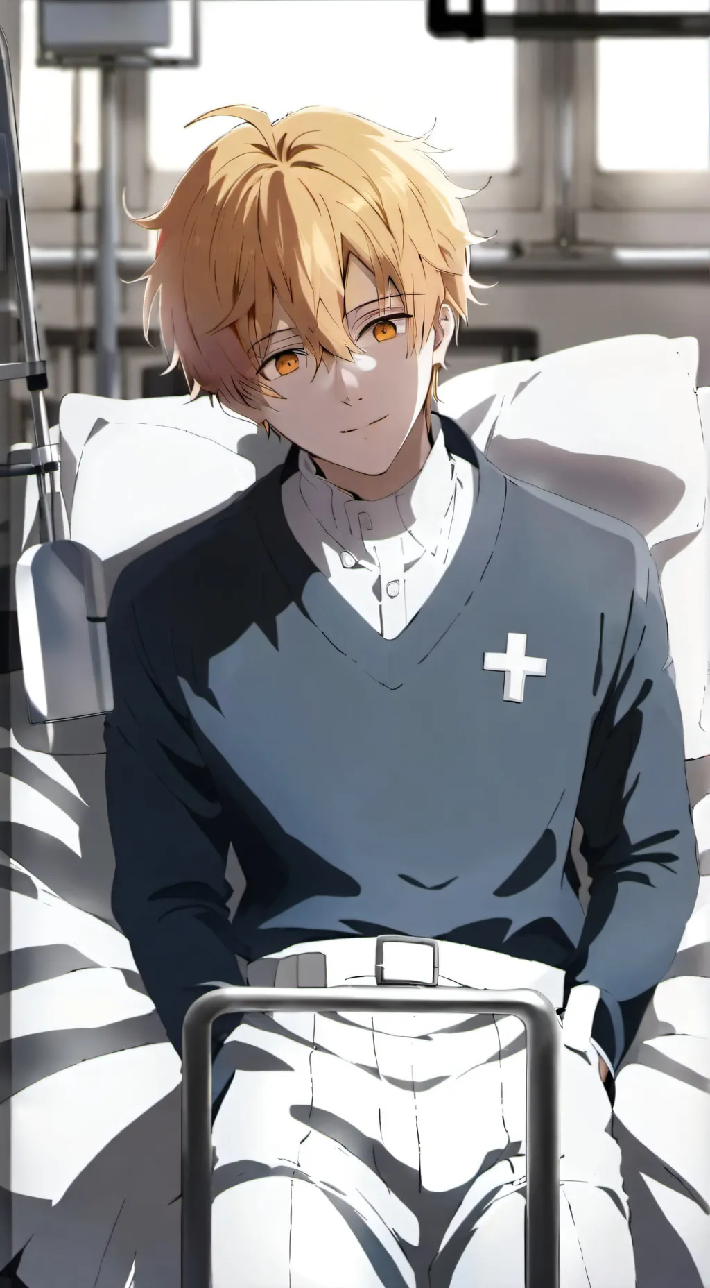 ai character: Lukas  background
