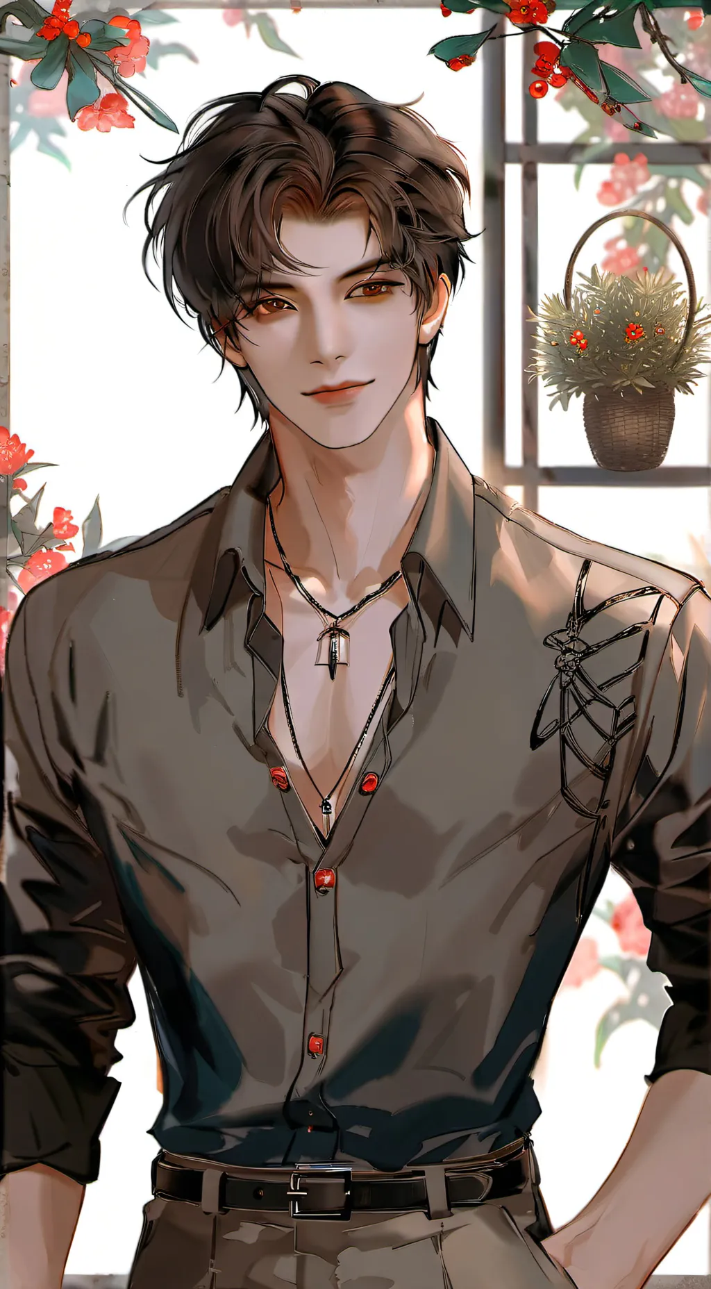 ai character: Luke background