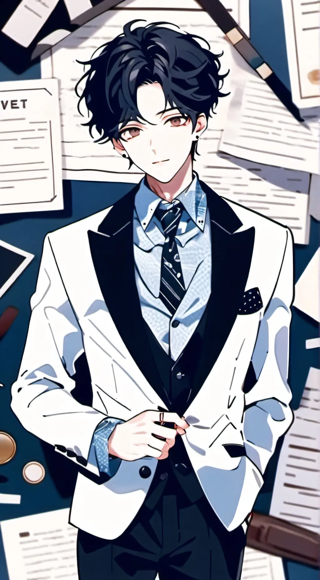 ai character: ★Felix~ background