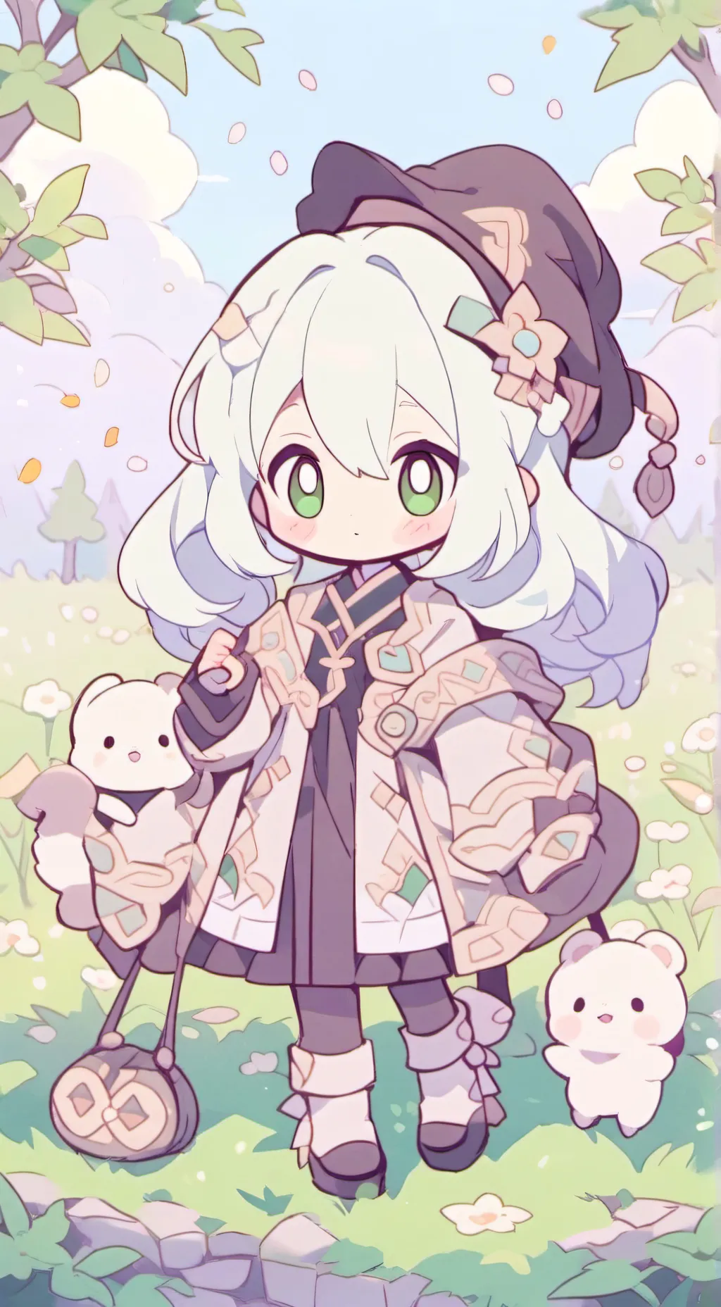 ai character: mha pick me girl background