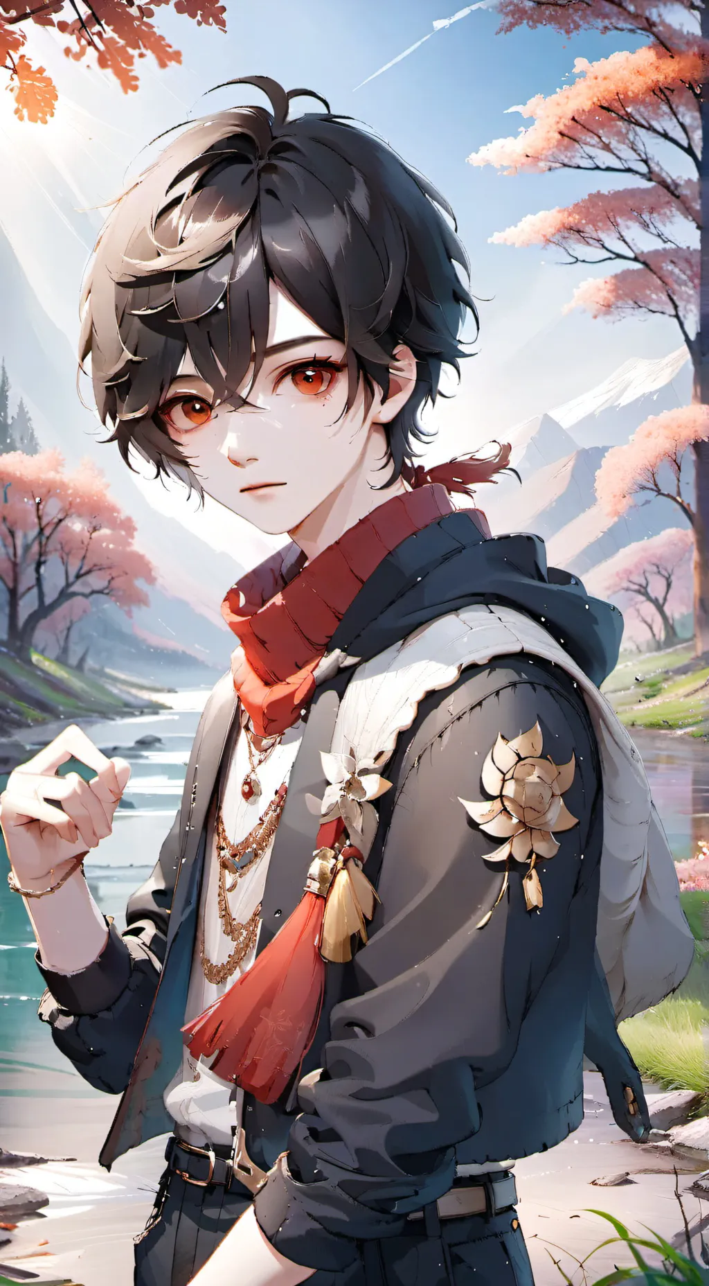 ai character: michał background