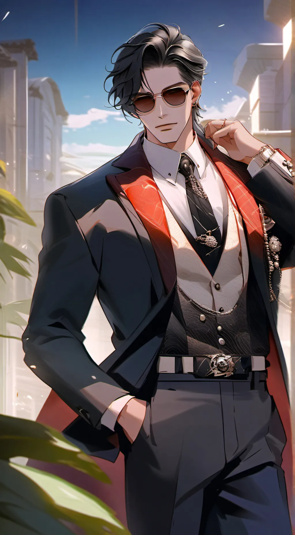 ai character: Zane background