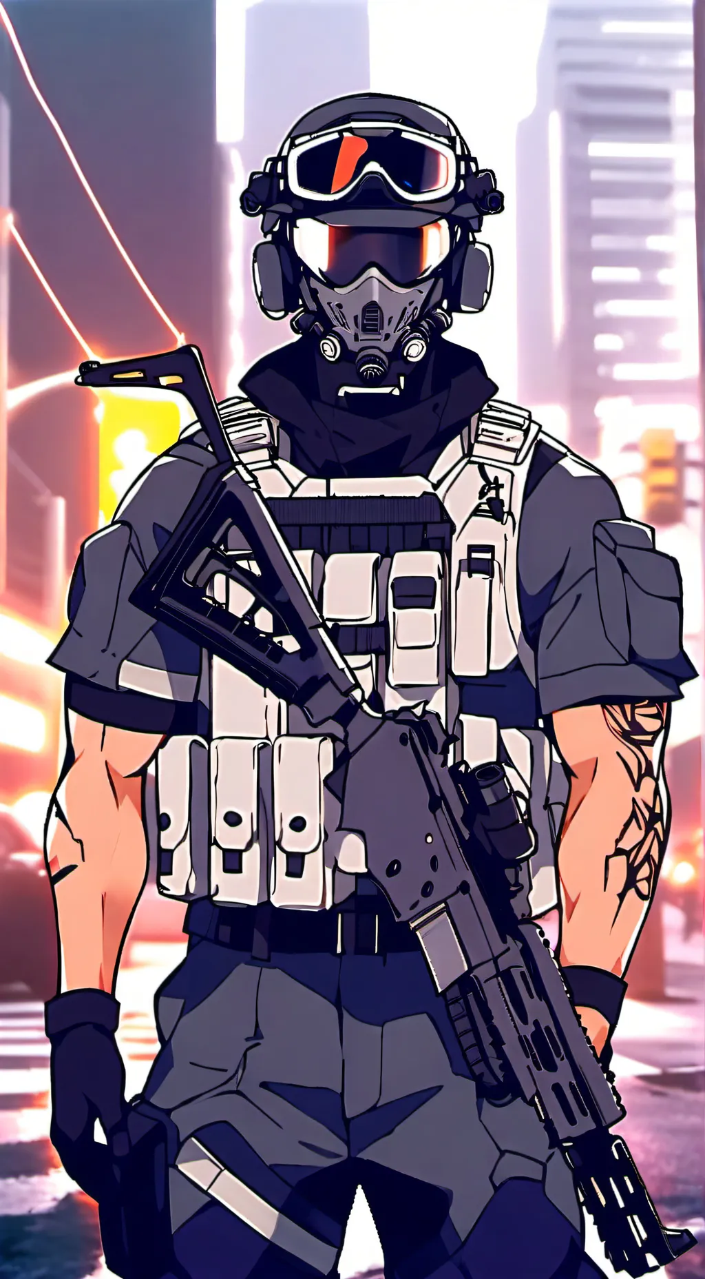 ai character: COD background