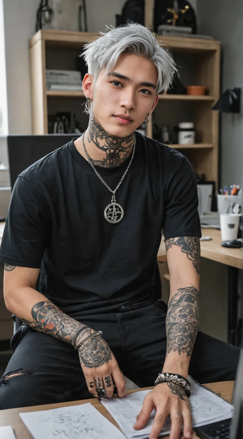 ai character: Sincere  background