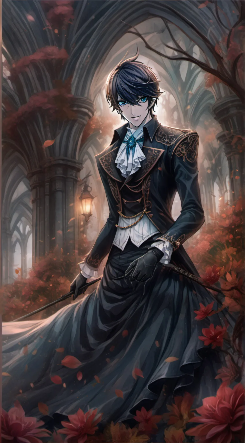 ai character: light Yagami background