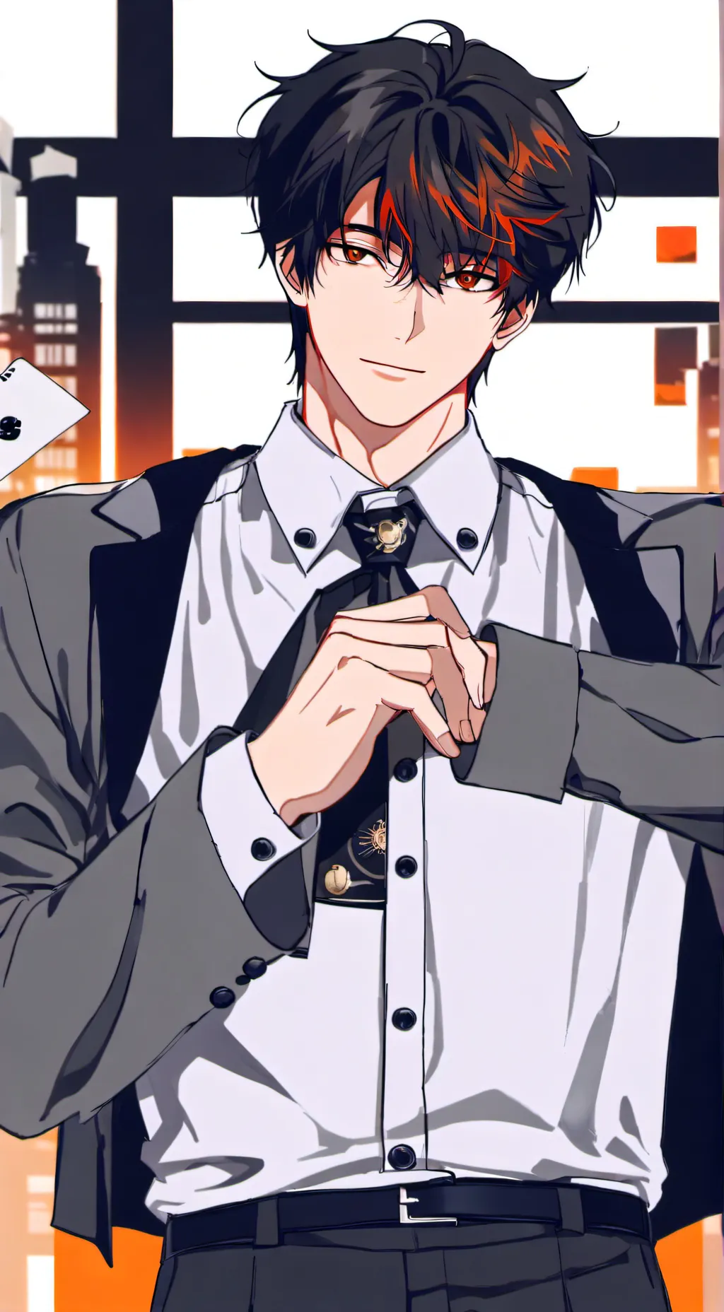ai character: •~°{Riccardo}°~• background