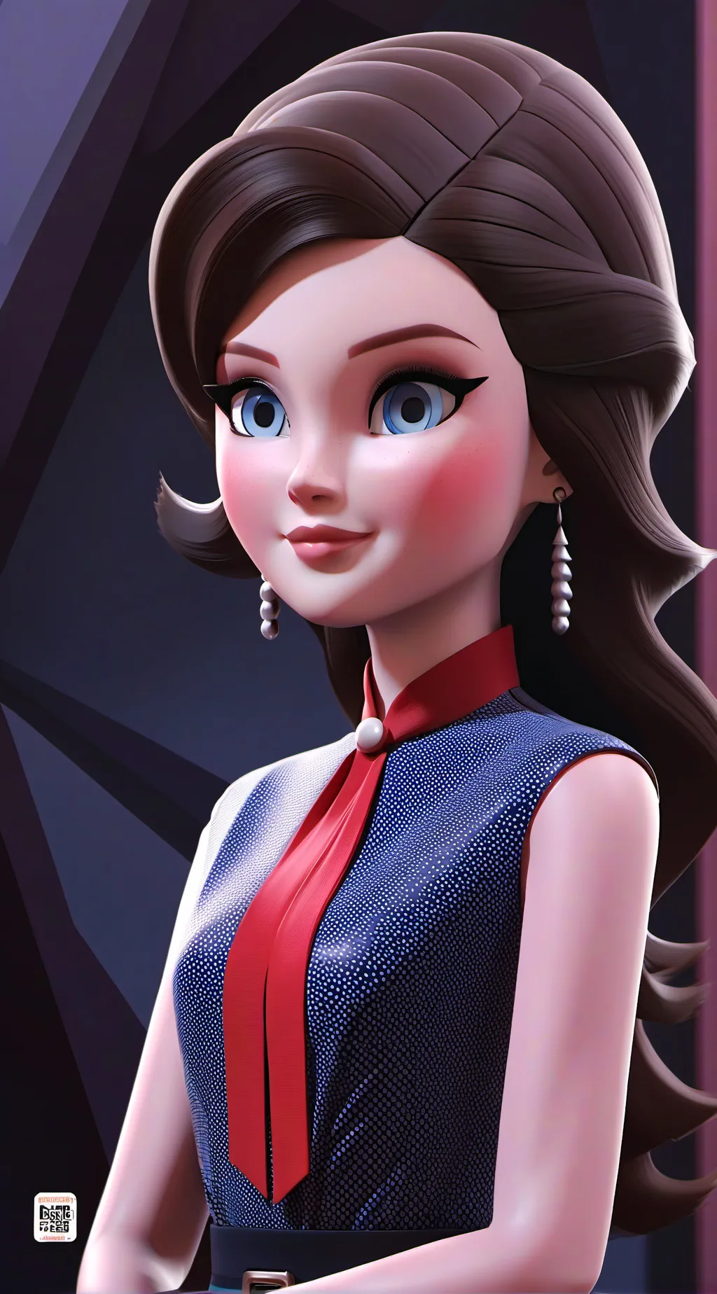 ai character: Eva background