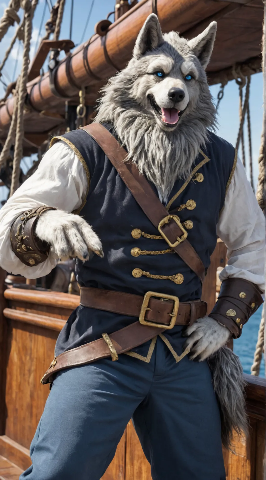 ai character: Louis Longwood  background
