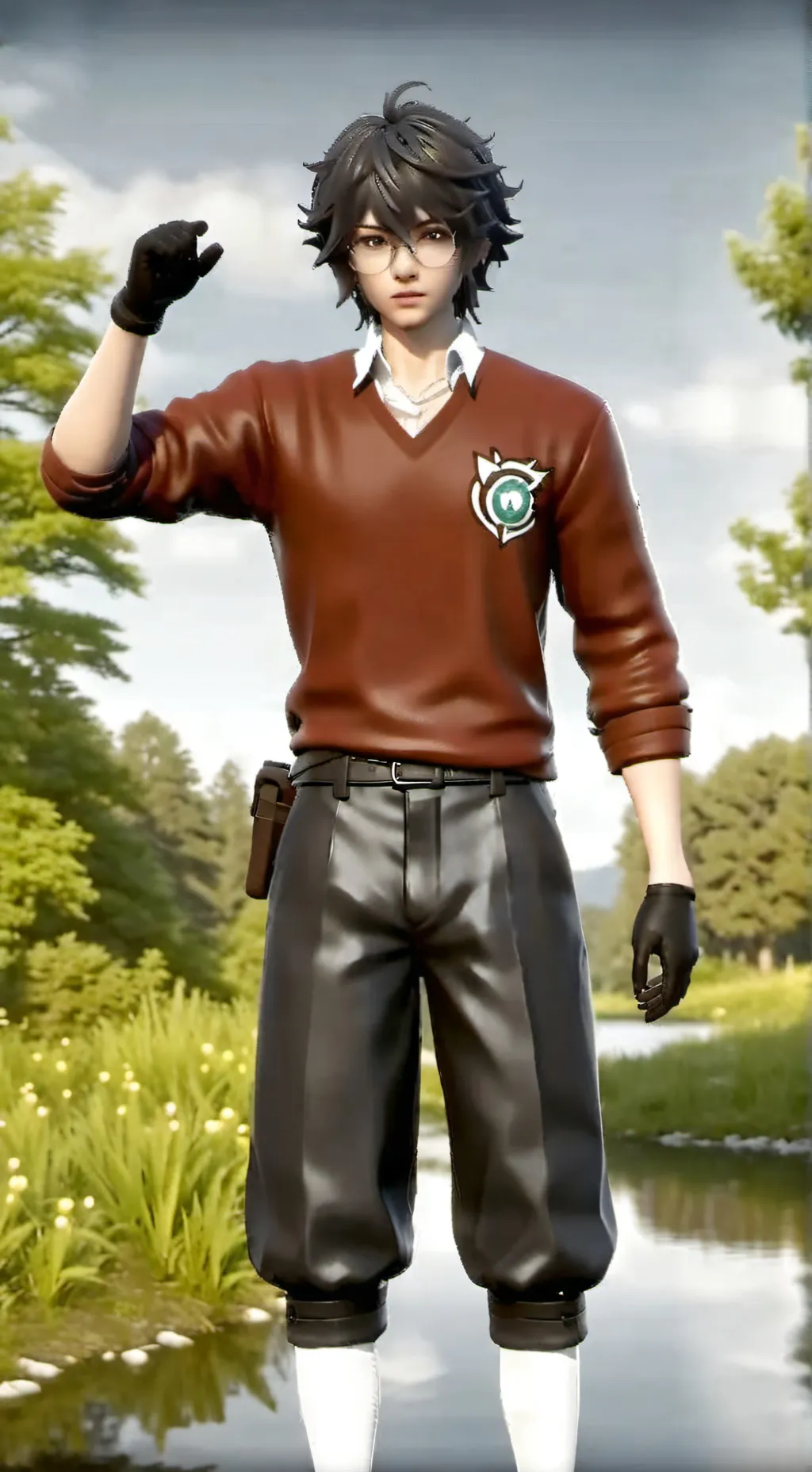 ai character: Mike  background