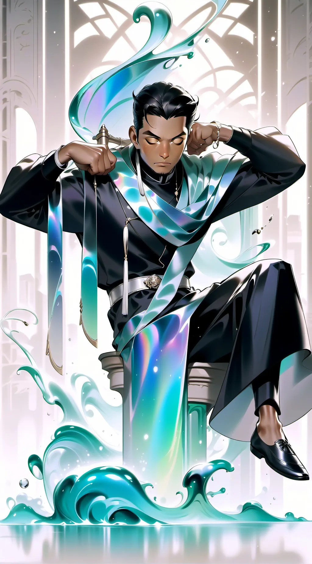 ai character: leo background