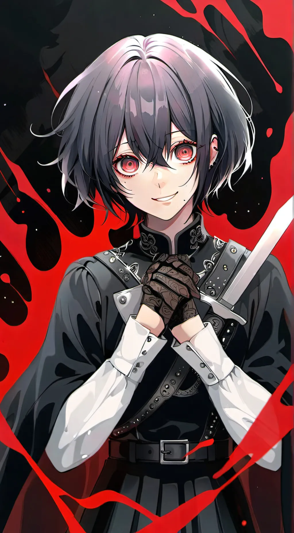 ai character: Aki Hanae background