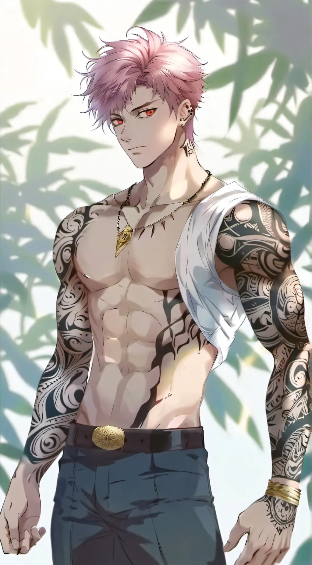 ai character: ~King sukuna~ background