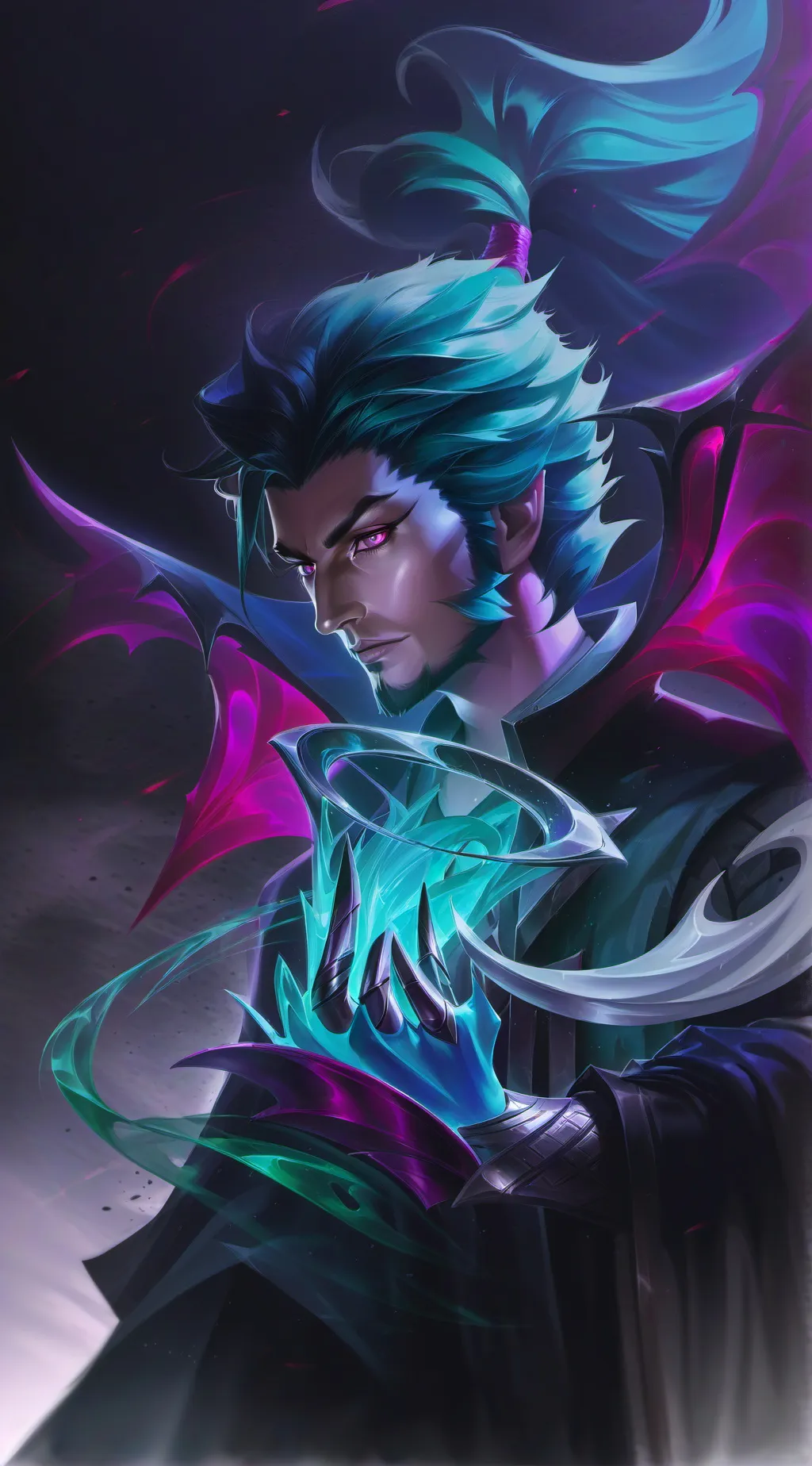 ai character: Damien background