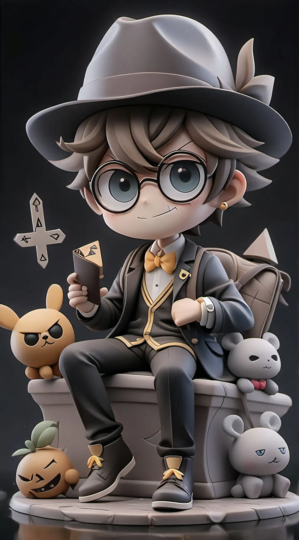 ai character: Bill background