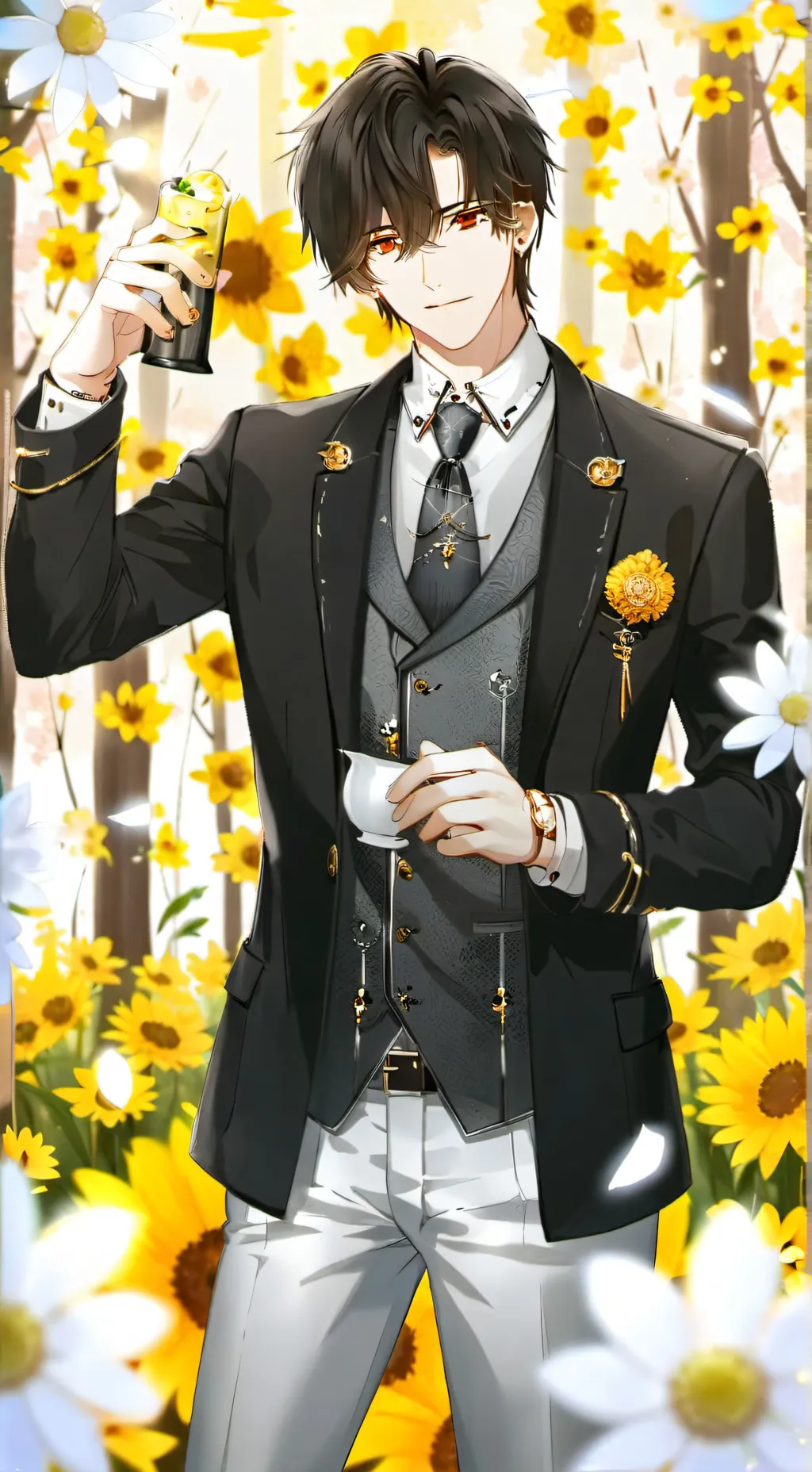 ai character: Oliver background